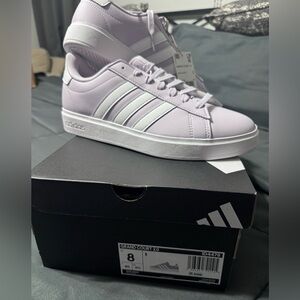 Adidas Women's Sneakers - Light Purple and White